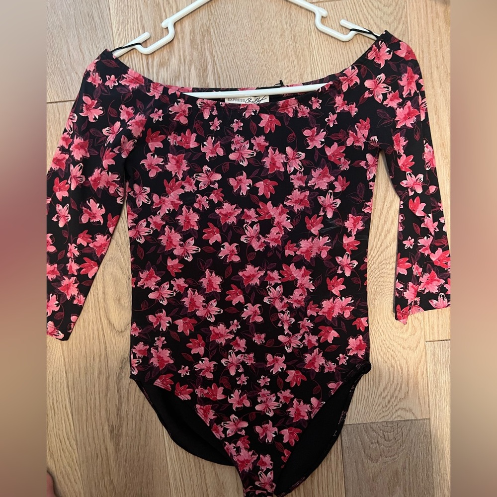Express Floral Bodysuit